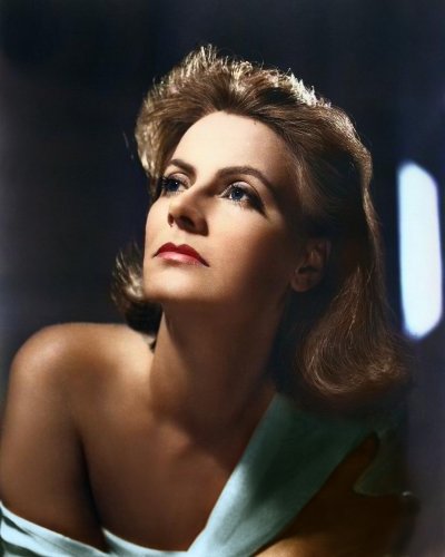 (image for) Greta Garbo #0283 - COLORIZED