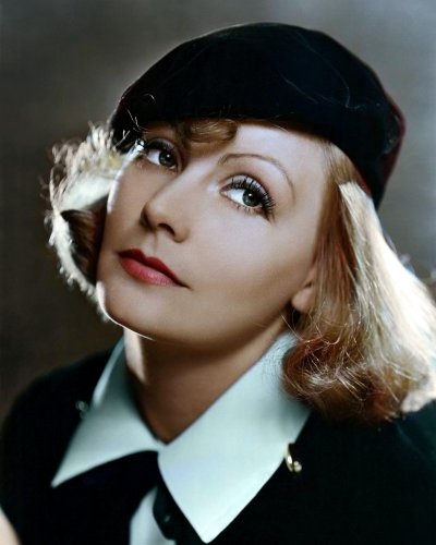 (image for) Greta Garbo #0287 - COLORIZED #2