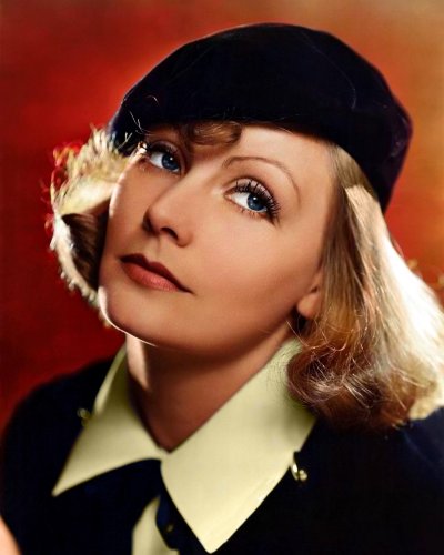 (image for) Greta Garbo #0287 - COLORIZED #3
