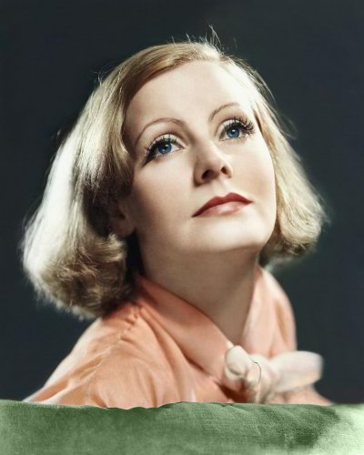 (image for) Greta Garbo #0295 - COLORIZED #2