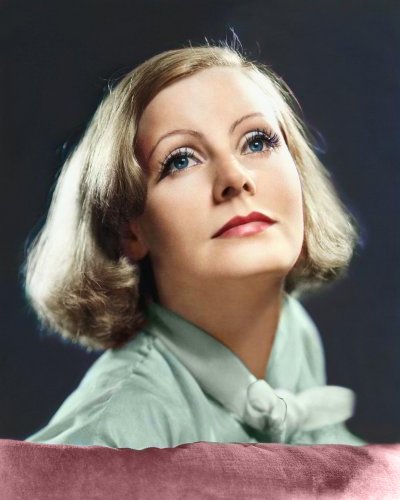 (image for) Greta Garbo #0295 - COLORIZED #3