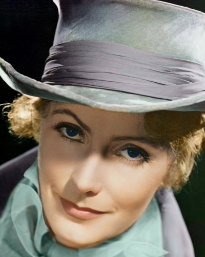 (image for) Greta Garbo #0369 - COLORIZED