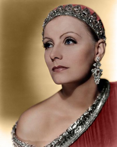(image for) Greta Garbo #0405 - COLORIZED #2