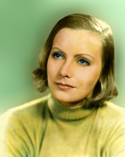 (image for) Greta Garbo #0505 - COLORIZED #2