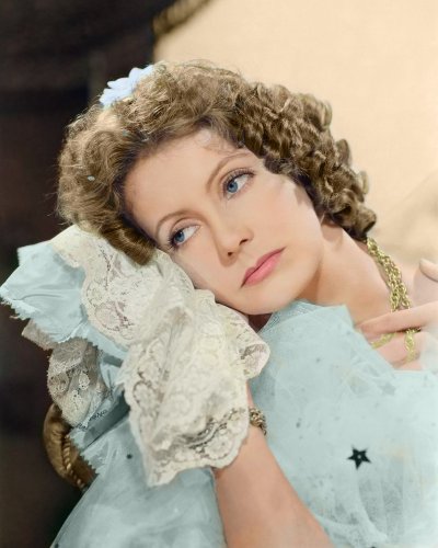 (image for) Greta Garbo #0553 - COLORIZED