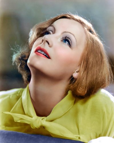 (image for) Greta Garbo #0707 - COLORIZED #1