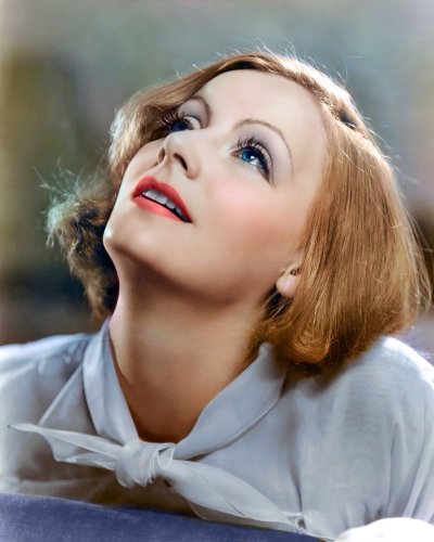 (image for) Greta Garbo #0707 - COLORIZED #3