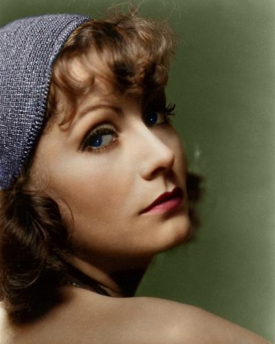 (image for) Greta Garbo #0861 - COLORIZED