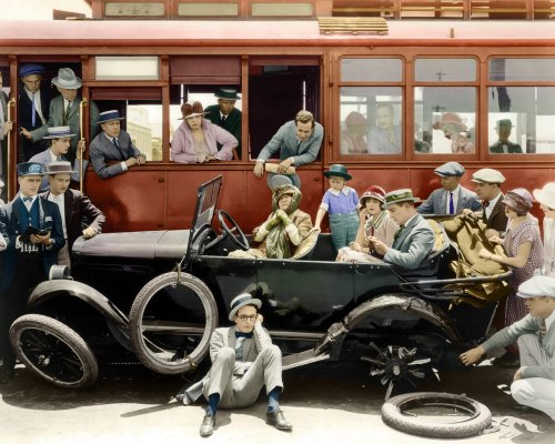 (image for) Harold Lloyd #0073 - COLORIZED