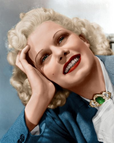 (image for) Jean Harlow #0172 - COLORIZED #1