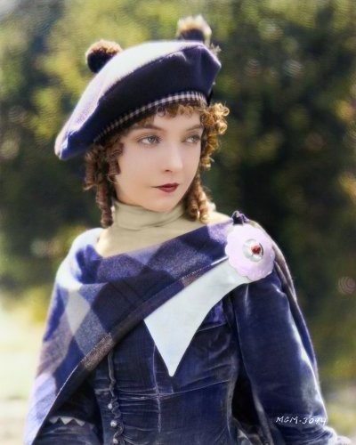 (image for) Lillian Gish #0069 - COLORIZED