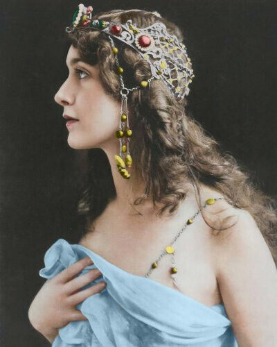 Lina Cavalieri #0005 - COLORIZED (image for) Lina Cavalieri #0005 - COLORIZED