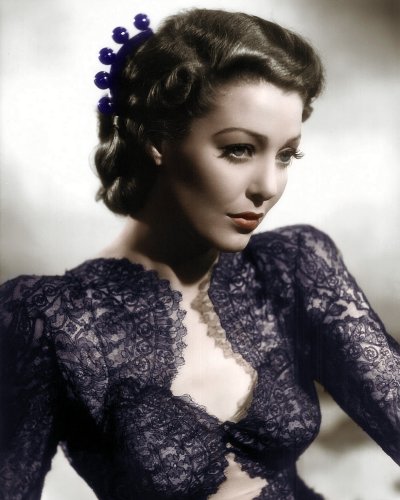 (image for) Loretta Young #0020 - COLORIZED