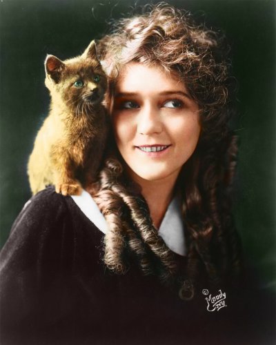 (image for) Mary Pickford #0036 - COLORIZED