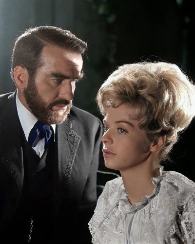 Montgomery Clift - Susannah York #0002 - COLORIZED (image for) Montgomery Clift - Susannah York #0002 - COLORIZED