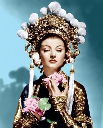 (image for) Myrna Loy #0050 - COLORIZED