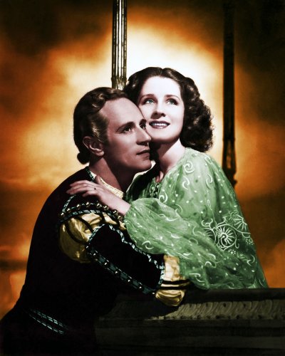 Norma Shearer - Leslie Howard #0014 - COLORIZED (image for) Norma Shearer - Leslie Howard #0014 - COLORIZED