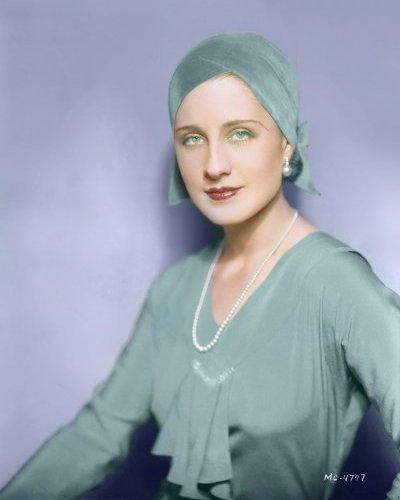 (image for) Norma Shearer #0091 - COLORIZED