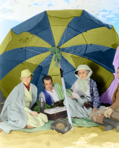 (image for) Ramon Novarro Myrna Loy #0006 - COLORIZED