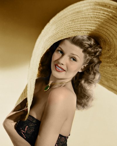 (image for) Rita Hayworth #0333 - COLORIZED