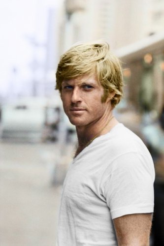 (image for) Robert Redford #0407 - COLORIZED