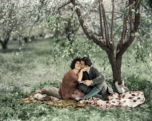 (image for) Rudolph Valentino - Alla Nazimova #0049 - COLORIZED