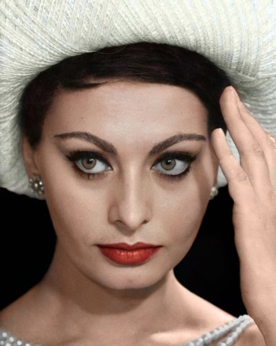 (image for) Sophia Loren #3220 - COLORIZED #2