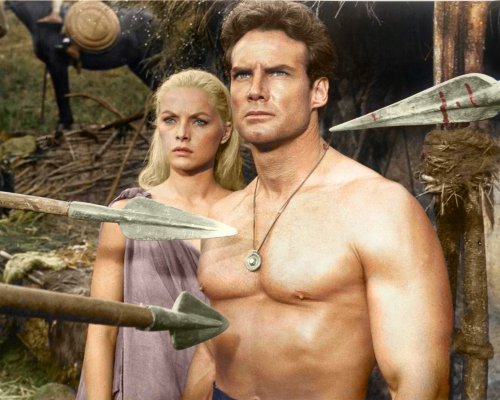 Steve Reeves - Virna Lisi#0002 - COLORIZED (image for) Steve Reeves - Virna Lisi#0002 - COLORIZED