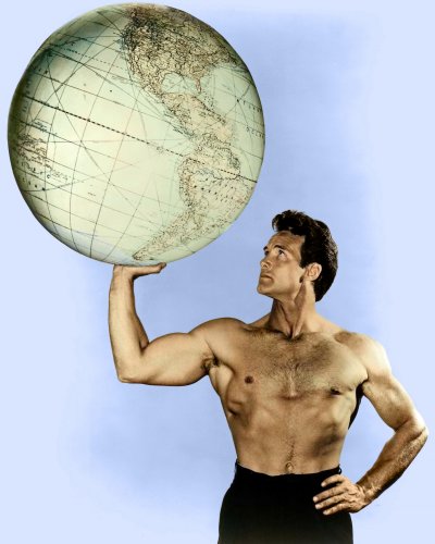 Steve Reeves #0049 - COLORIZED (image for) Steve Reeves #0049 - COLORIZED