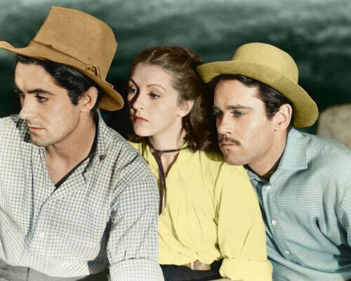 (image for) Tyrone Power - Henry Fonda - Nancy Kelly #0012 - COLORIZED