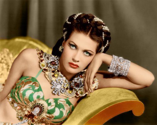 Yvonne de Carlo #0013 - COLORIZED #2 (image for) Yvonne de Carlo #0013 - COLORIZED #2