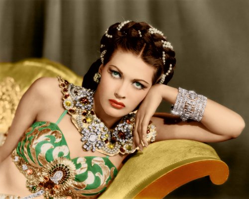 Yvonne de Carlo #0013 - COLORIZED #2 (image for) Yvonne de Carlo #0013 - COLORIZED #2