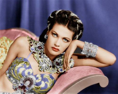 Yvonne de Carlo #0013 - COLORIZED #3 (image for) Yvonne de Carlo #0013 - COLORIZED #3