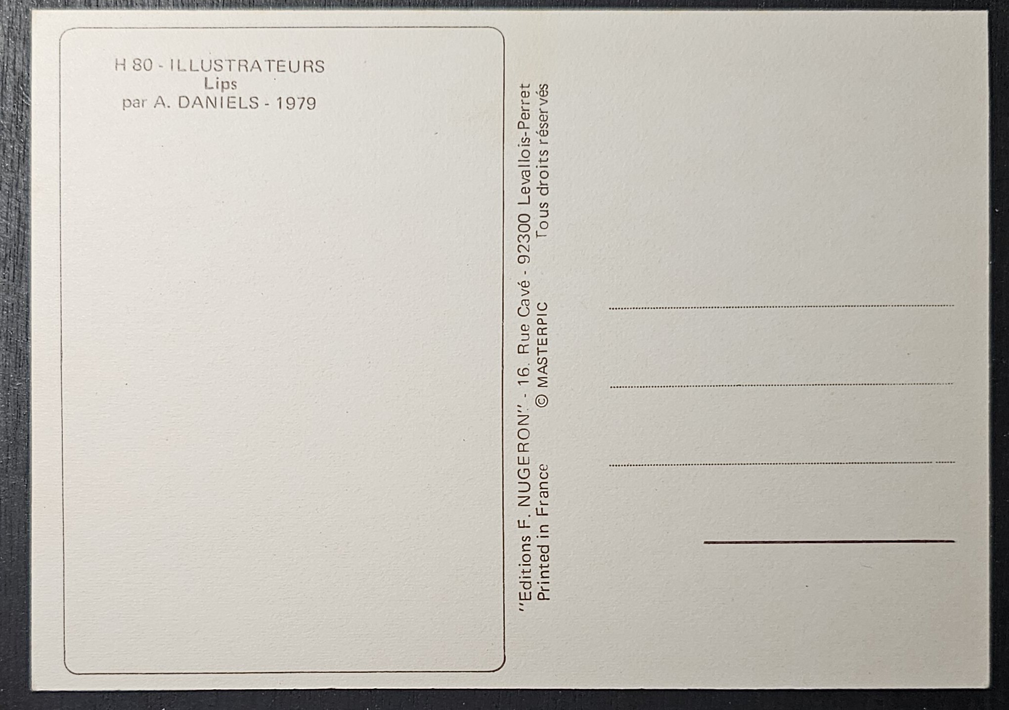 (image for) postcard ART #0001