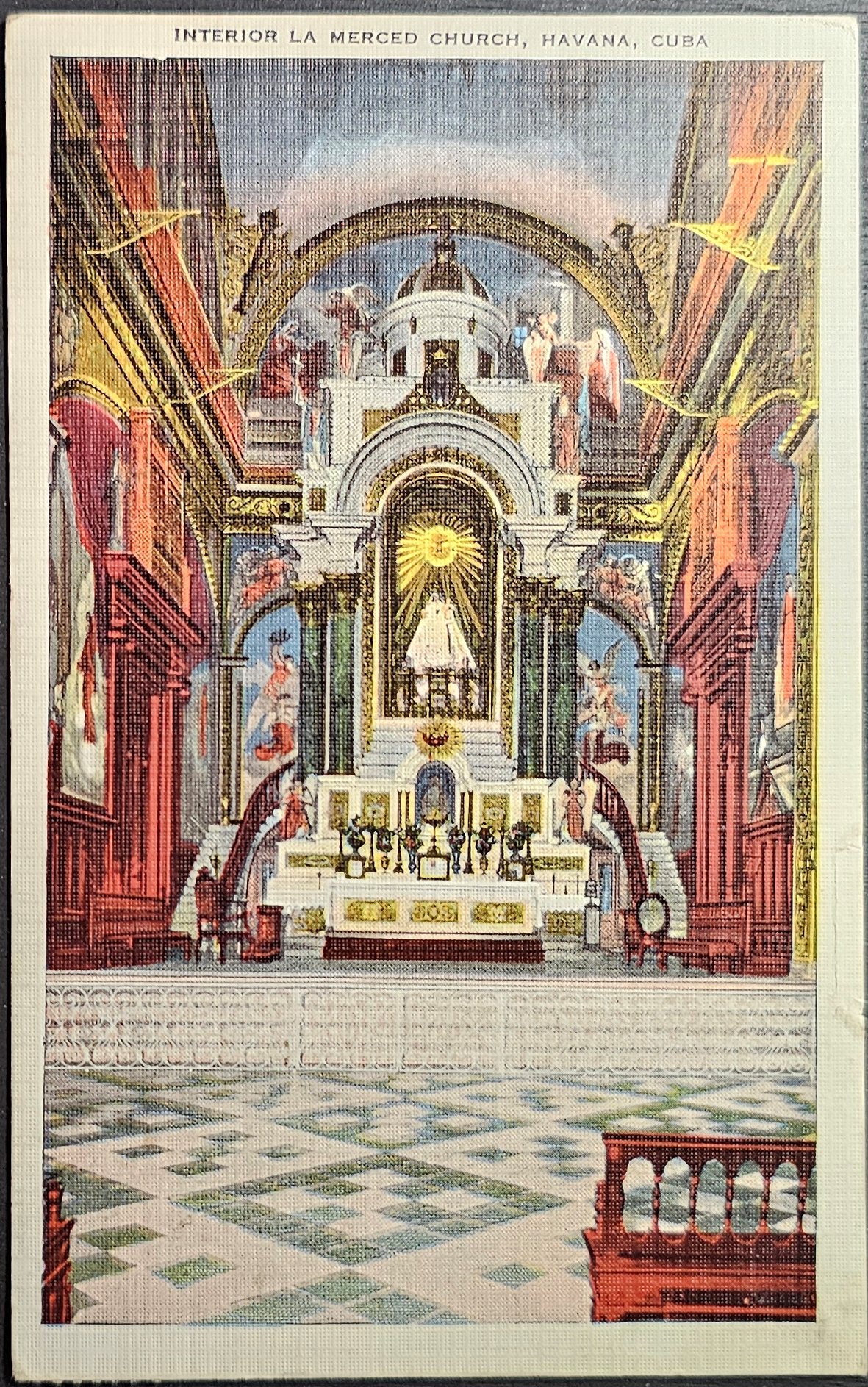 (image for) postcard Religion #0008