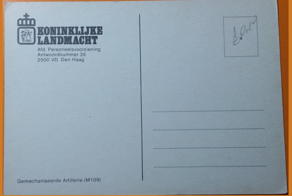 (image for) postcard Militaria #0001