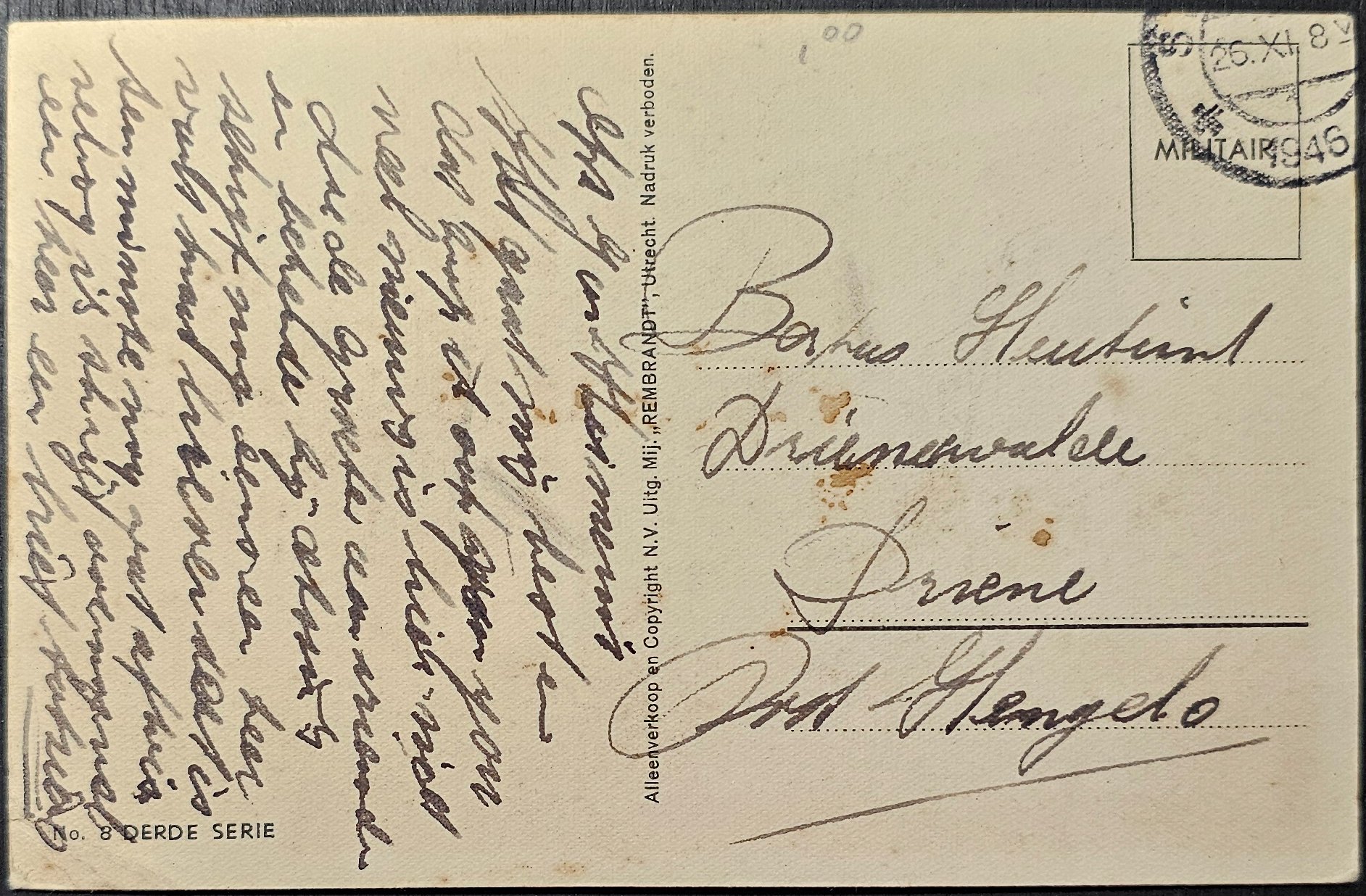 (image for) postcard Militaria #0026