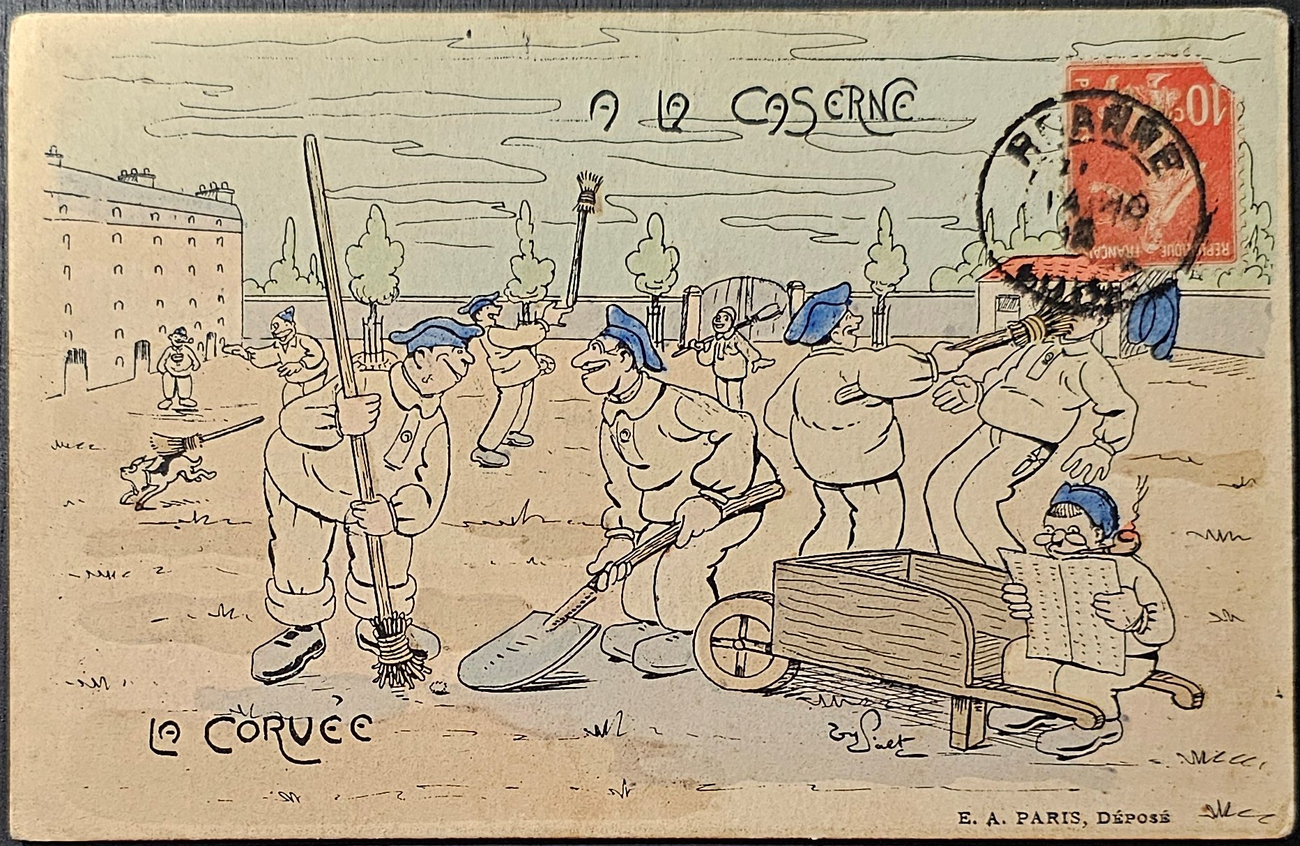 (image for) postcard Militaria #0046