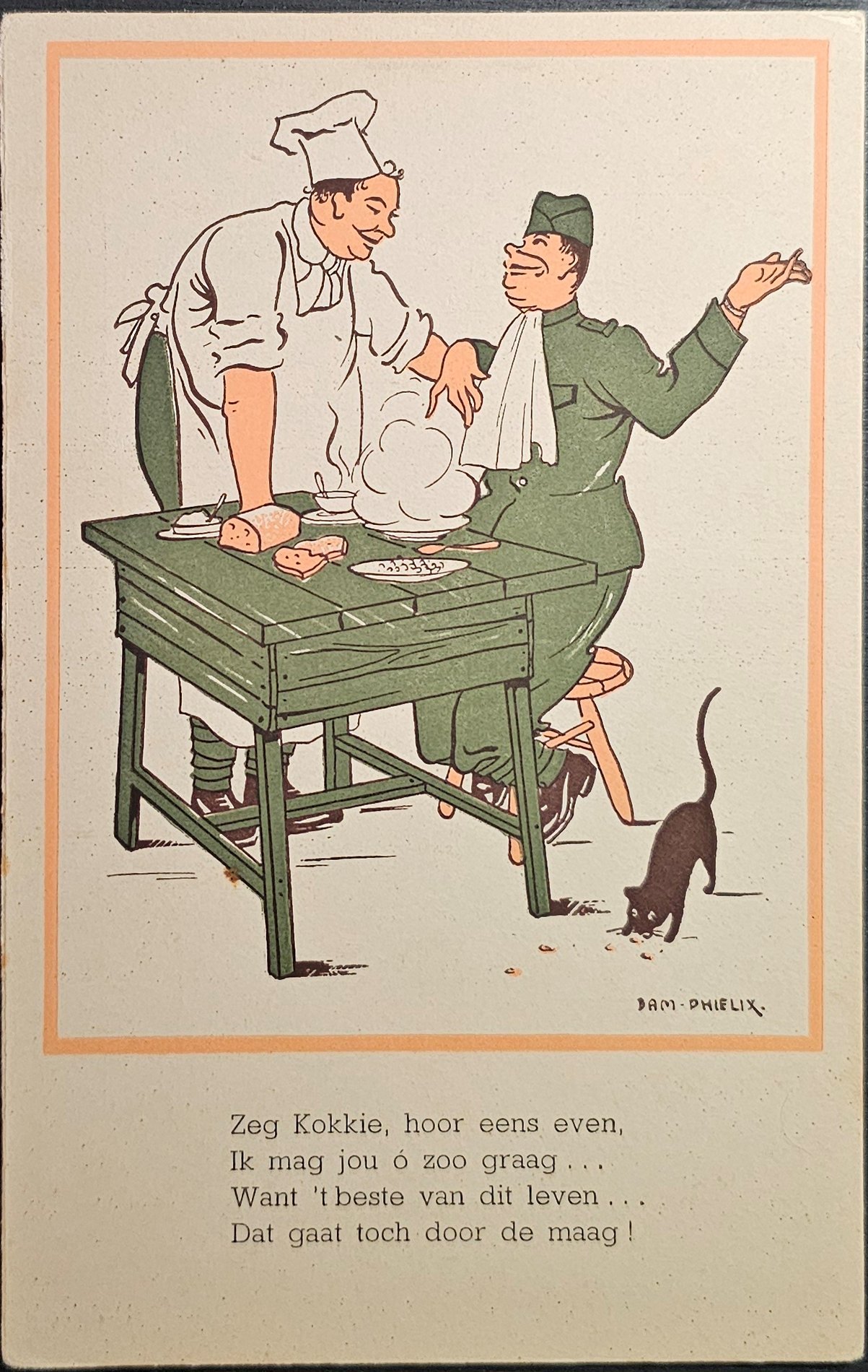 (image for) postcard Militaria #0054