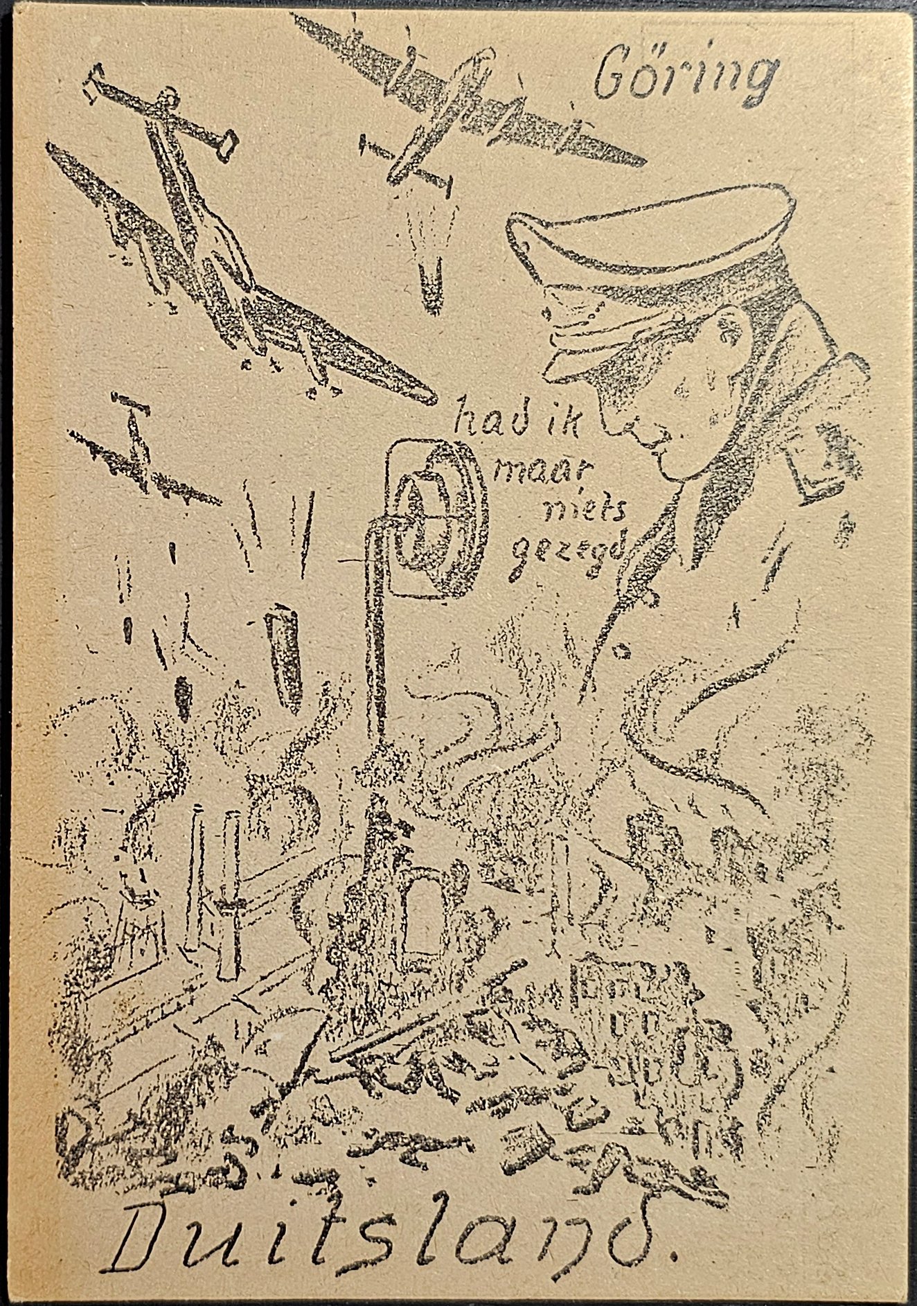 (image for) postcard Satire #0001