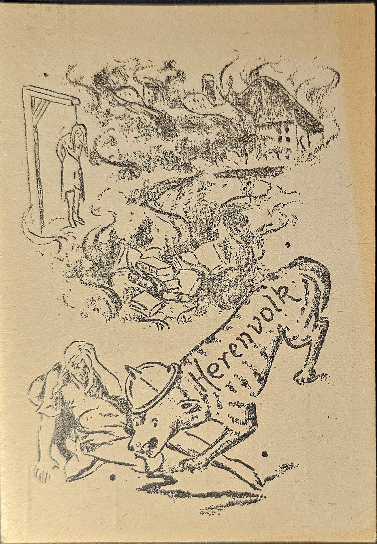 (image for) postcard Satire #0003