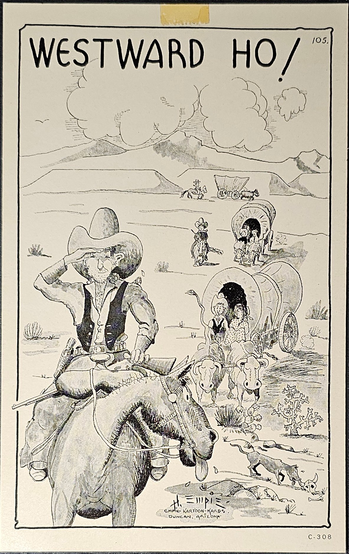 (image for) postcard Satire #0008