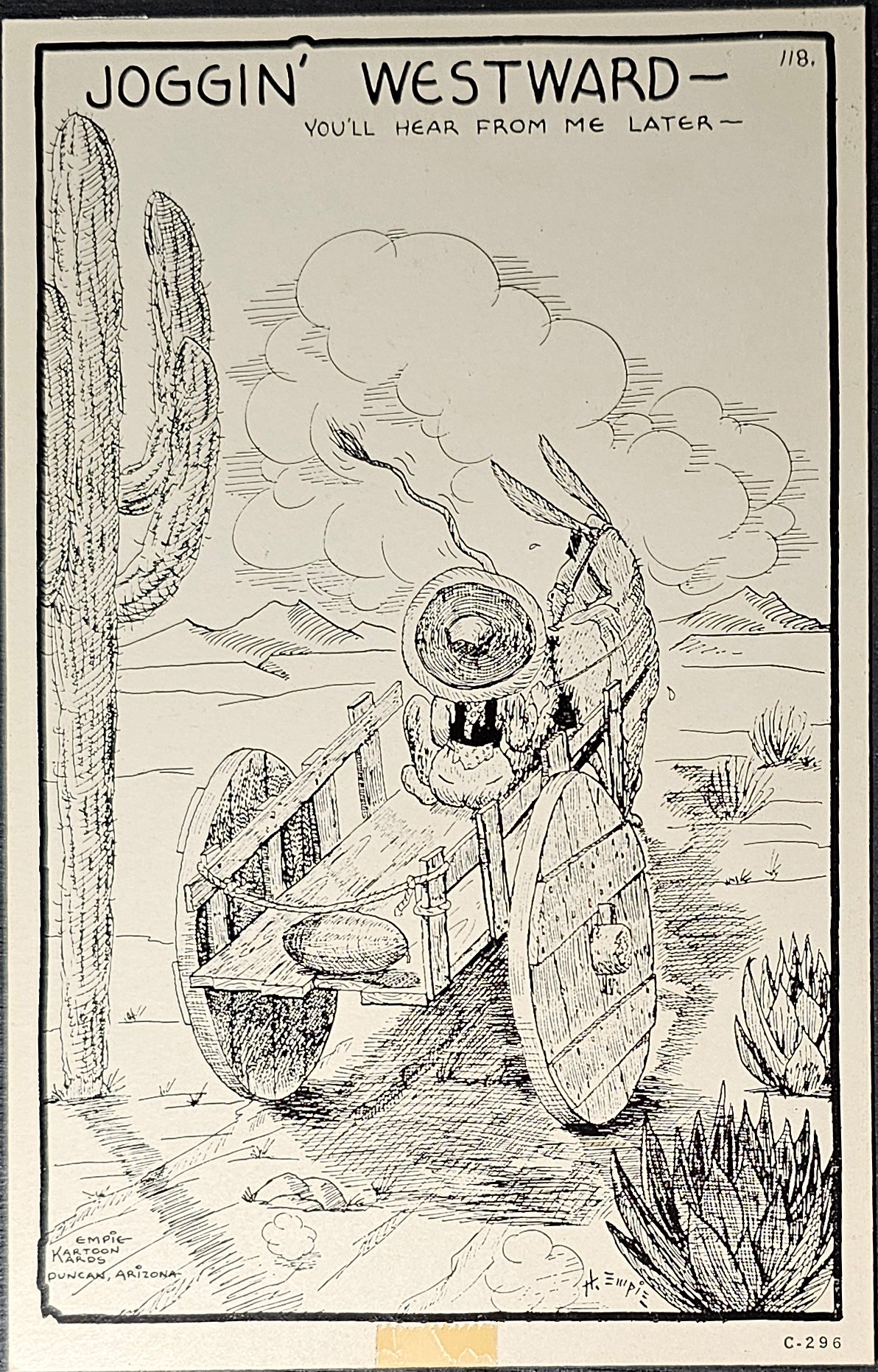 (image for) postcard Satire #0009