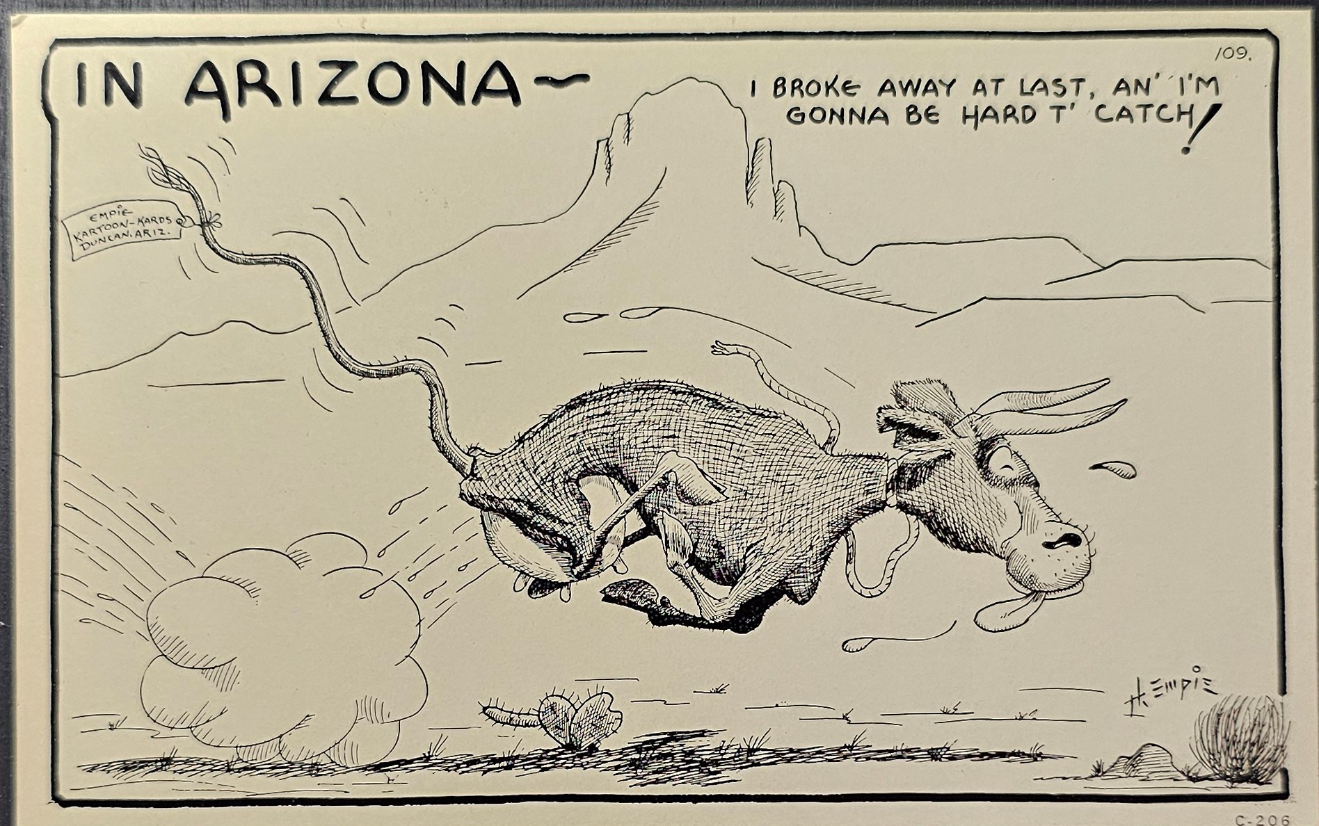 (image for) postcard Satire #0012