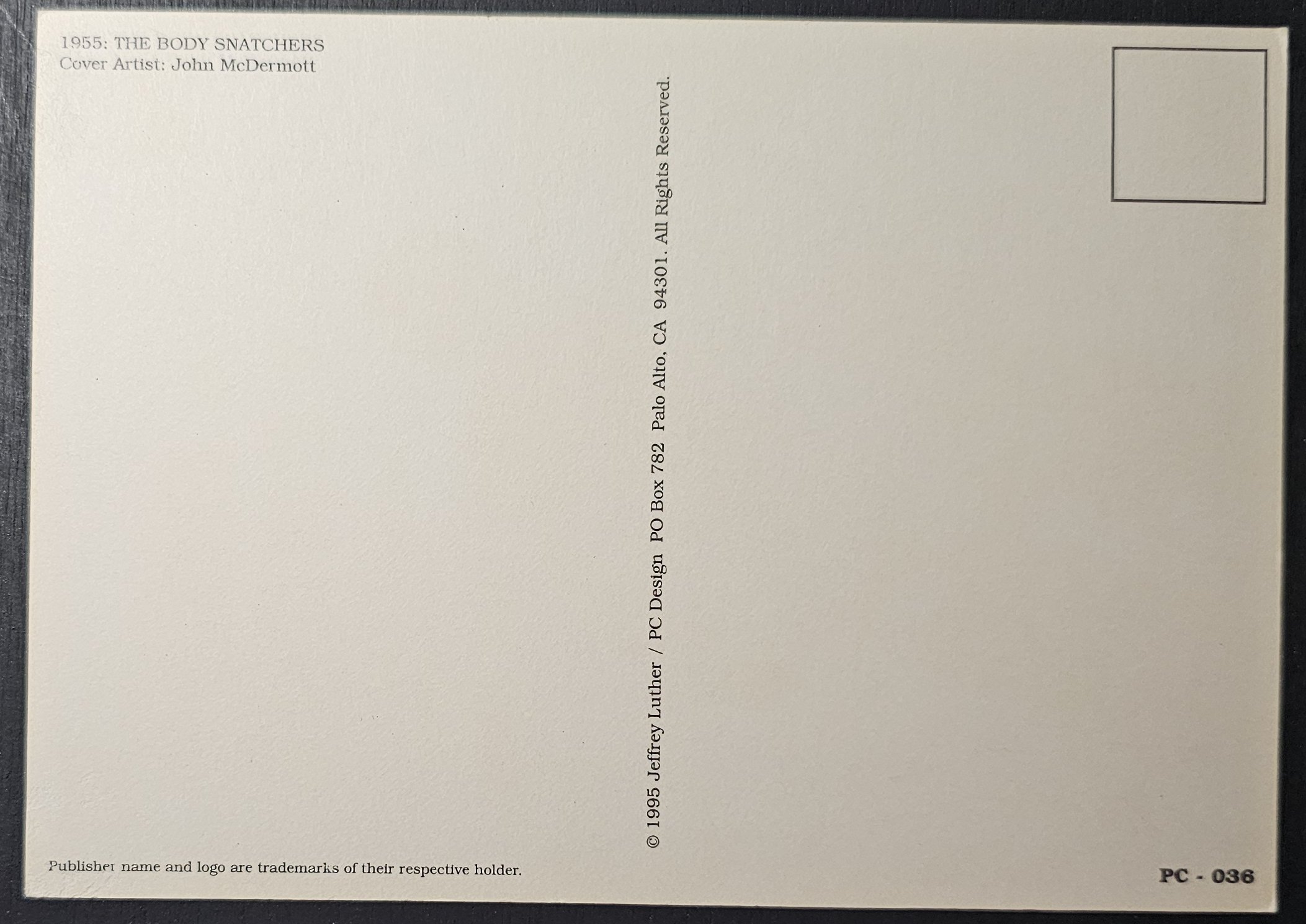 (image for) postcard Miscellaneous #0023