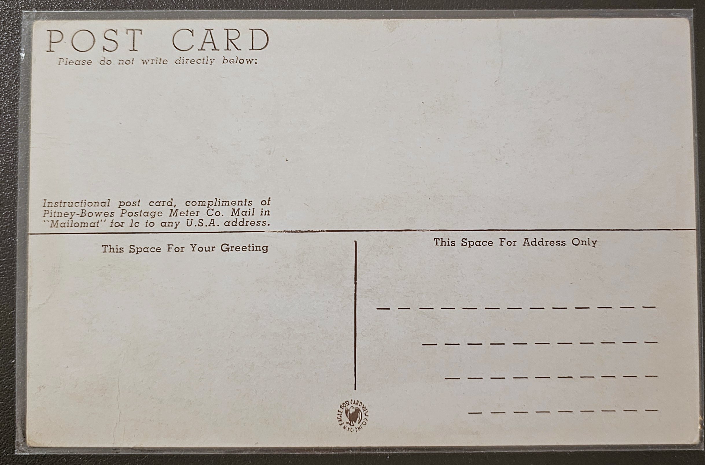 (image for) postcard Miscellaneous #0033