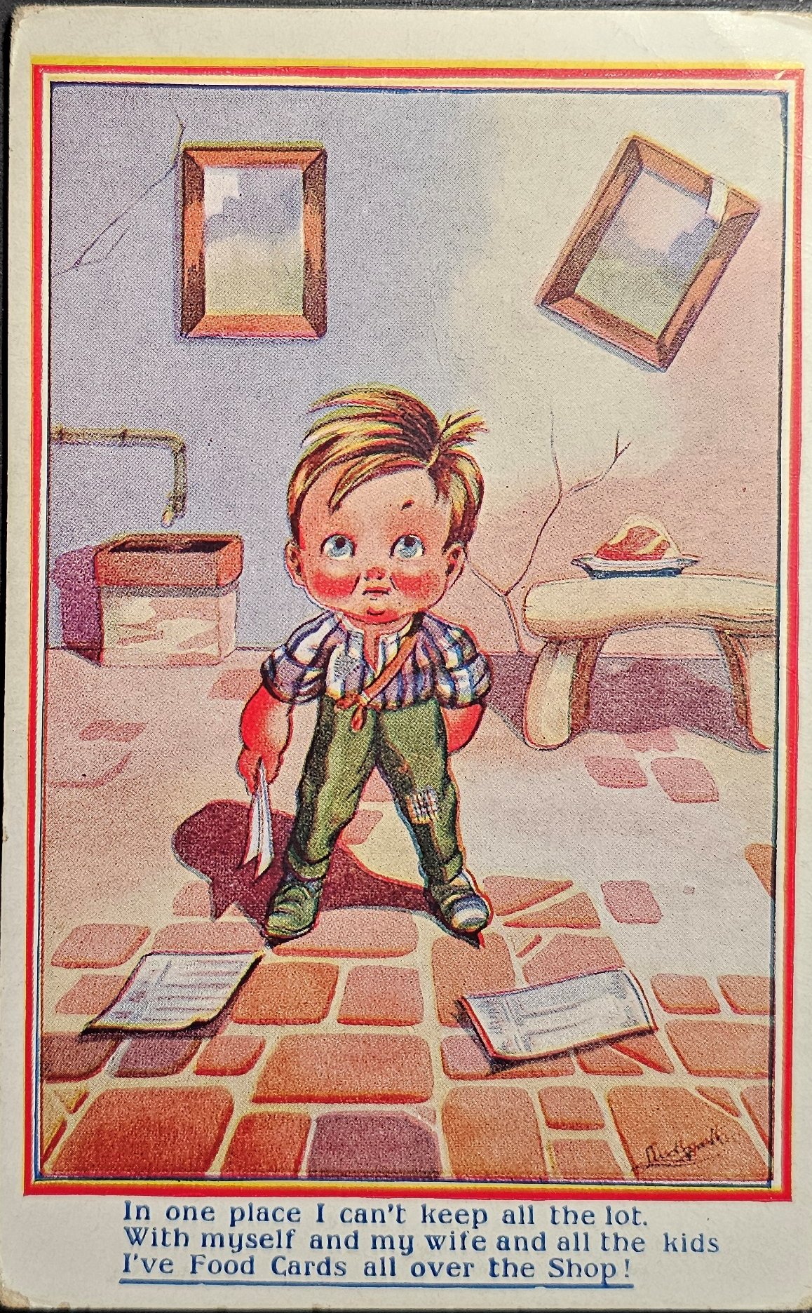 (image for) postcard Comics #0004