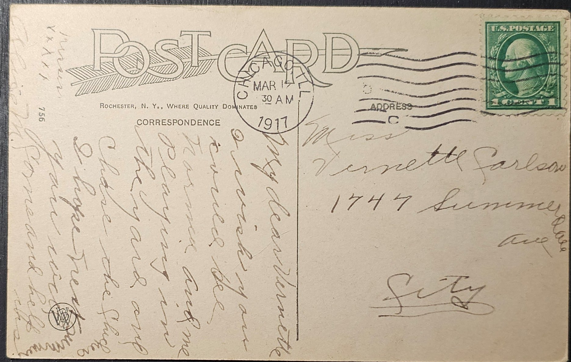 (image for) postcard Comics #0012