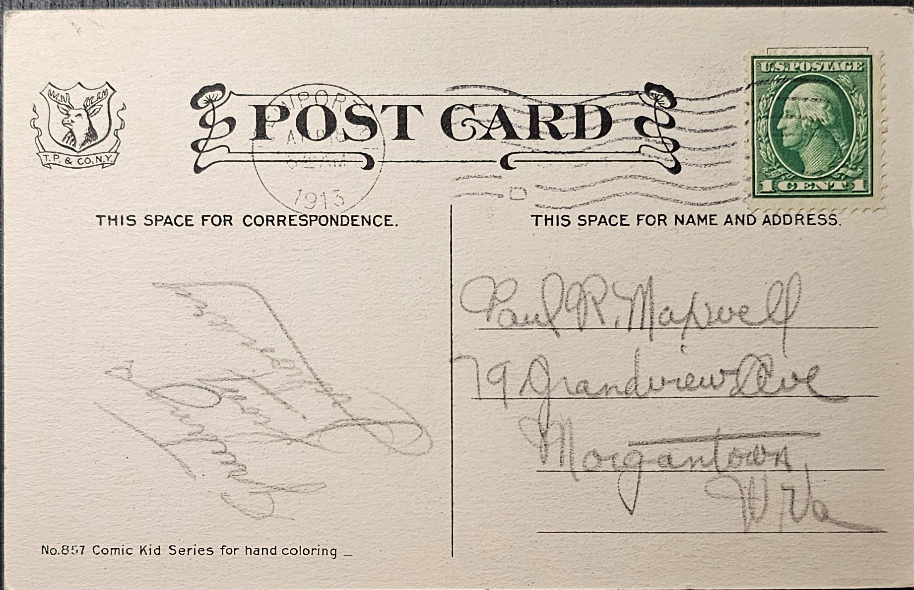 (image for) postcard Comics #0015