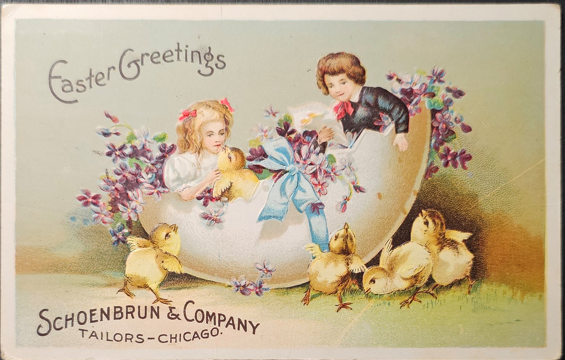 (image for) postcard Easter #0002